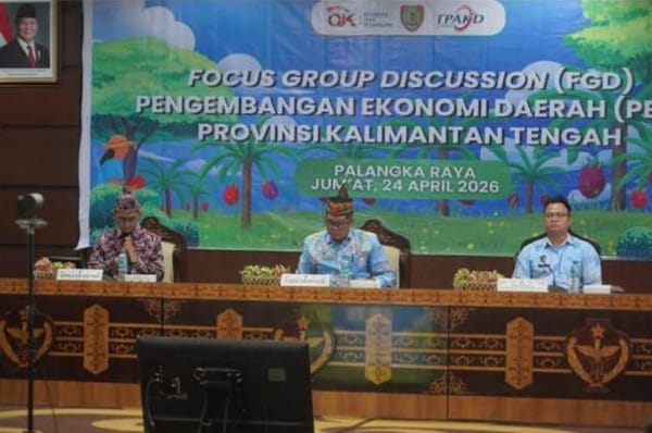 FGD PED Kalteng Digelar, Arah Baru Ekonomi: Inklusif, Terintegrasi, dan Berbasis Potensi Lokal
