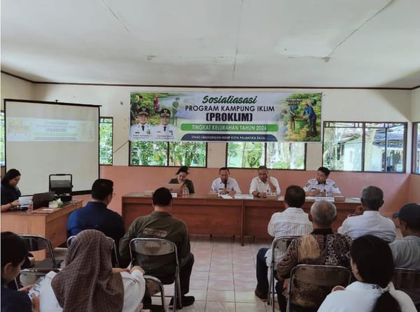 29 Kampung Iklim Terbentuk, Pemko Palangka Raya Dorong Kualitas dan Kenaikan Status Proklim