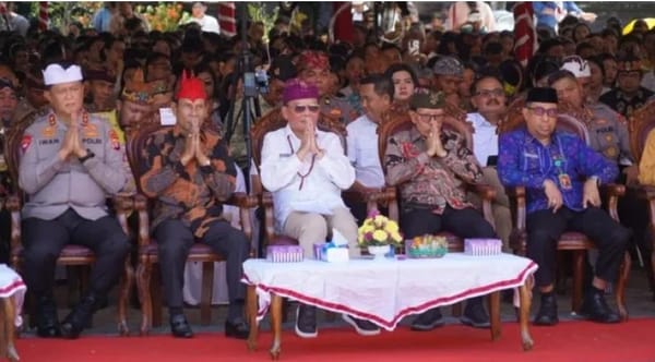 Dharma Santi Nyepi di Palangka Raya Tekankan Persaudaraan Tanpa Sekat