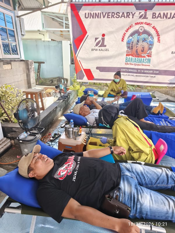 Refleksi Eksistensi Melalui Kemanusiaan, Ketua Oi Banjarmasin : Menjadi Orang Bermanfaat Adalah Kunci