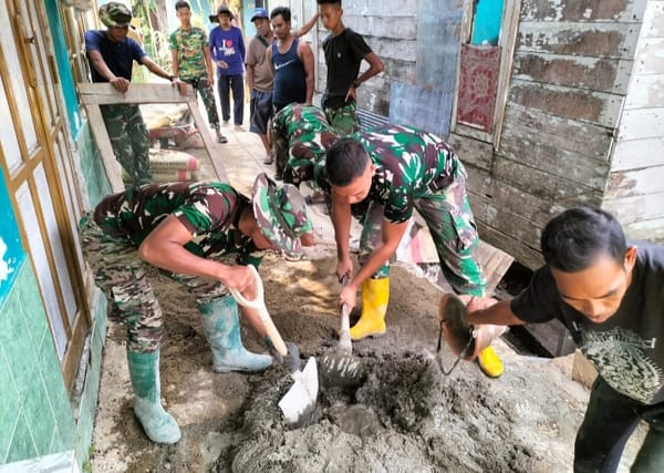 Pembangunan Jembatan Garuda Dikebut, Warga Turut Ambil Bagian