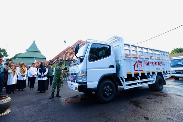 Koperasi Merah Putih di Banyuwangi Dapat Bantuan 18 Armada Truk