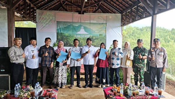 TORA Berbuah Nyata, Heli Suyanto Resmikan Giri Murti sebagai Pusat Agroforestri Terpadu di Desa Tlekung