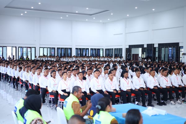Wakapolda Maluku Pimpin Pakta Integritas, 1.213 Peserta Ikuti Seleksi Penerimaan Anggota Polri TA. 2026 Berbasis “BETAH”
