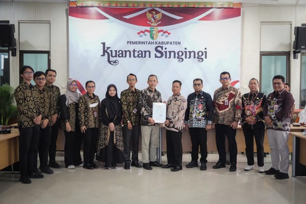 Pemkab Kuansing Ikuti Entry Meeting Pemeriksaan LKPD 2025 Oleh BPK RI