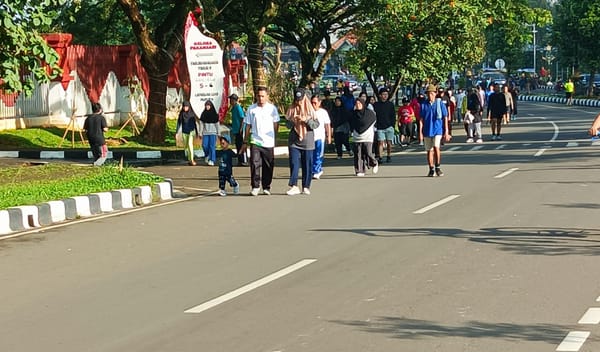 Pemkap Bogor Aktifkan Kembali Car Free Day