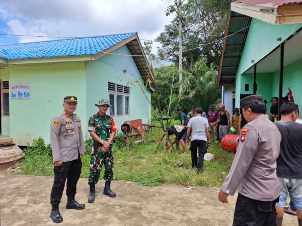 Aksi Penolakan Bank Tanah di Landak, Aparat Turun Tangan Amankan Situasi