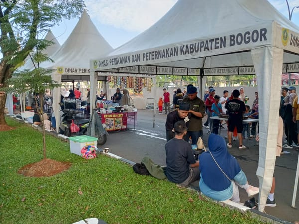Car Free Day Berdampak Positif Bagi Pelaku UMKM Lokal Kab. Bogor