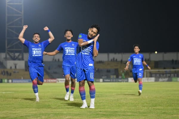Tim Berjuluk Askar Bertuah PSPS Pekanbaru Hajar Persikad Depok 3-1