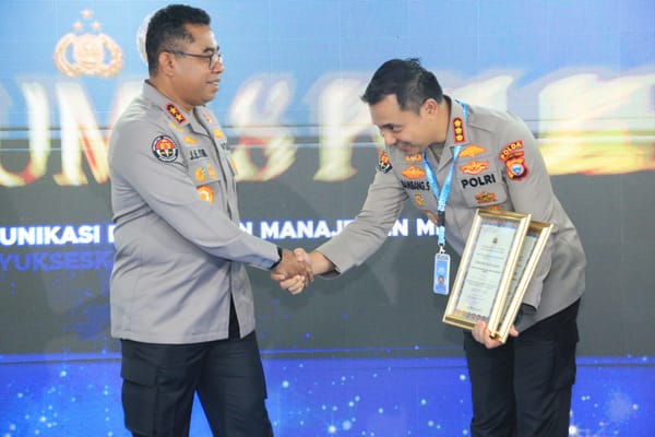 Polda Kalbar Sabet 2 Penghargaan Nasional Konten Digital