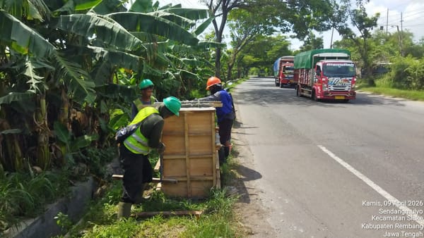 Pemkab Rembang  Memperoleh 132 LPJU Menyasar Titik Tanpa Penerangan Memadai