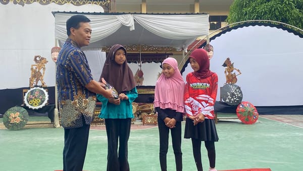 Lomba Mewarnai Wayang Di Solo, Libatkan 80 Siswa  SD
