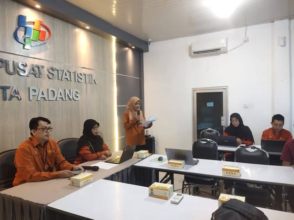 Sensus Ekonomi (SE) 2026 Sasar UMKM dan Bisnis Digital, BPS Kota Padang Lakukan Pendataan Door to Door