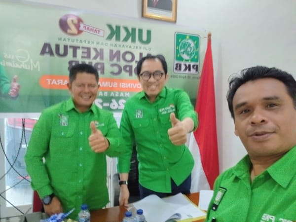 Selesai UKK, Zulhendri Ismed Optimis Pimpin PKB Kota Padang
