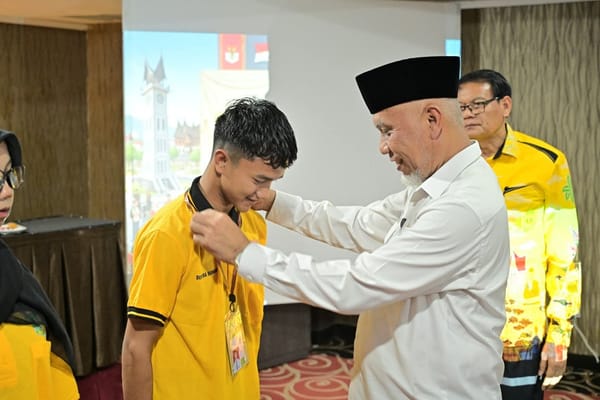 Buka Pelatihan Konten Digital di Bukittinggi, Gubernur Mahyeldi Dorong Pemuda Sumbar Jadi Kreator Inovatif