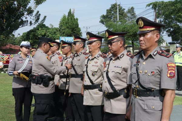 Penyegaran Organisasi, Polres Payakumbuh Gelar Sertijab dan Mutasi Pejabat