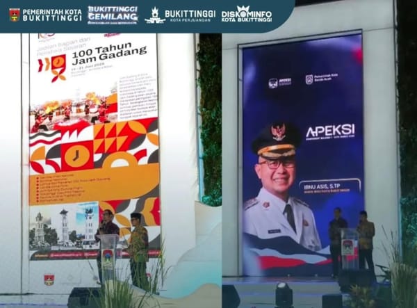 Pemko Bukittinggi Promosikan Event 100 Tahun Jam Gadang di Raker APEKSI Wilayah I Banda Aceh