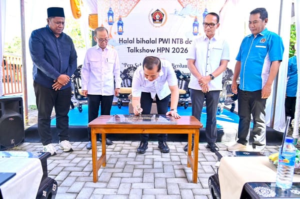 Pemprov NTB dan Pers Memiliki Peran Bersama Memakmurkan dan Menduniakan NTB