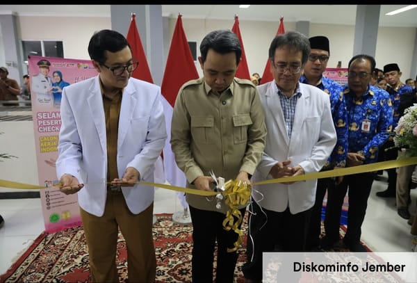 Bupati Jember Resmikan Klinik CPMI RSD Balung, Medical CheckUp Termurah se Jawa Timur
