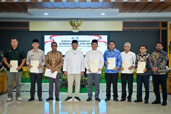 Persoalan Pertanahan, Tata ruang dan Alih Fungsi menjadi Sorotan Menteri ATR/BPN RI