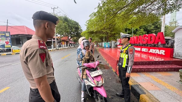 Siswa Latja Bintara Polri Jalani Pembekalan Lapangan di Polres Kepulauan Selayar
