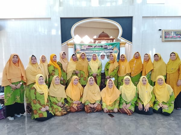 Muspimran I Aisyiyah Padang Bulan, PC A Tanjung Sari: Forum Strategis Mengevaluasi Program dan Merumuskan Kebijakan Organisasi