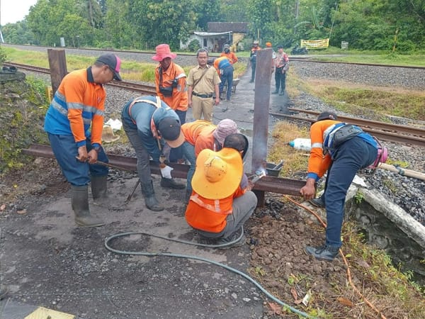 Daop 6 Yogyakarta Dukung Penutupan Puluhan Perlintasan Liar Demi Keselamatan