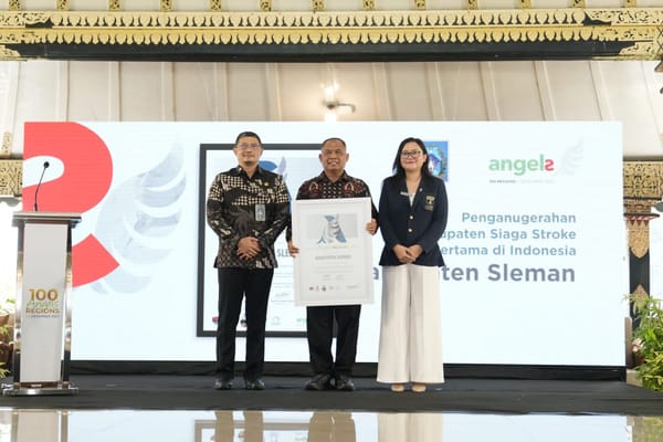 Kabupaten Sleman Raih Predikat Kabupaten Siaga Stroke Pertama di Indonesia