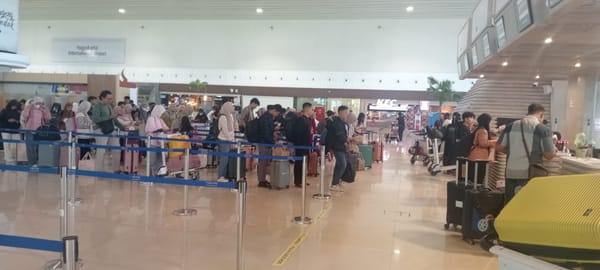 Long Weekend, Jumlah Penumpang di Bandara YIA Yogyakarta Meningkat Signifikan