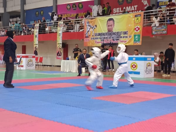 600 Atlet BKC Jateng-DIY Ikuti Kejuaraan Karate Antar Dojo di GOR Satria Purwokerto