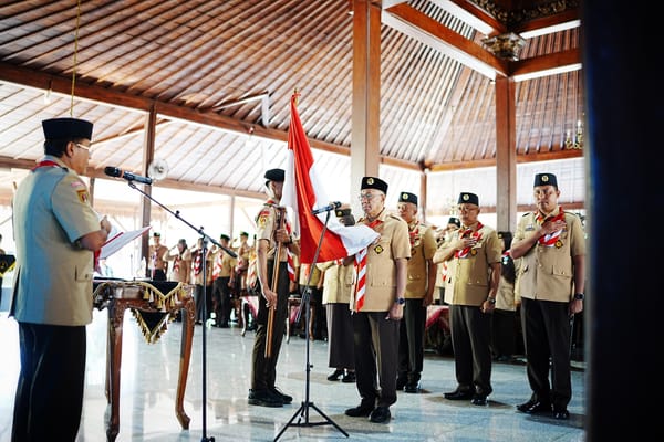 Mabicab dan Pengurus Kwarcab Banyumas Masa Bakti 2026–2031 Resmi Dilantik
