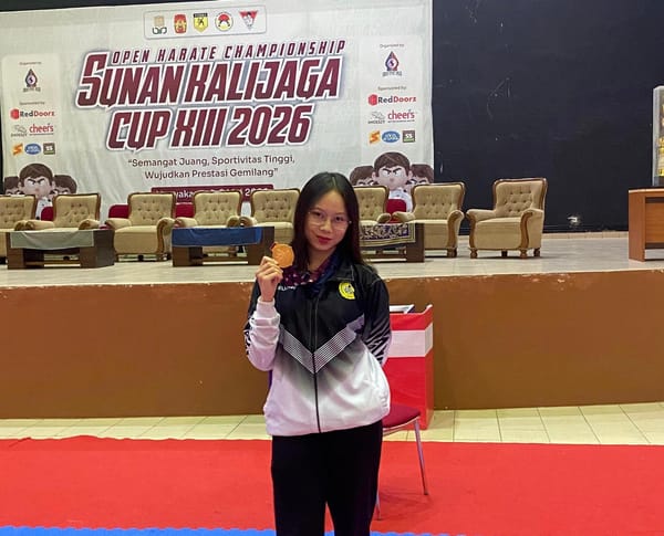Bella Kartika: Dari Tidak Menyukai Karate hingga Berdiri di Podium Juara