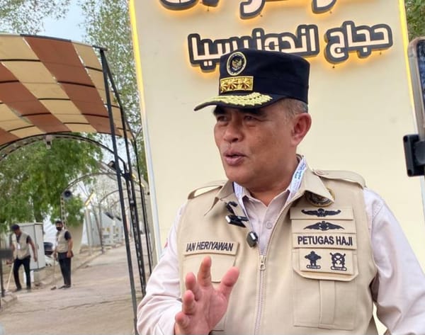 Kondisi Tenda Wukuf  Arafah 2026 : Pengerjaan Kamar Mandi Dikebut, Pasokan Air Belum Maksimal