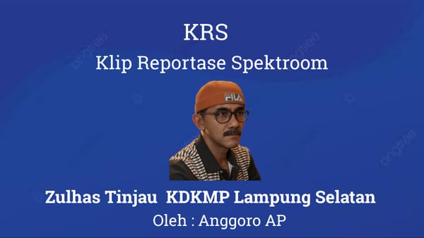 Zulhas Tinjau  KDKMP Lampung Selatan