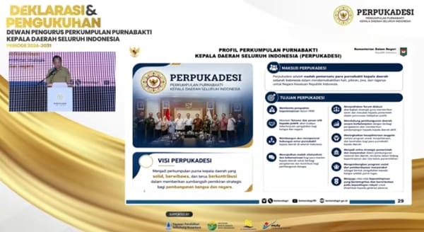 Perpukadesi Tidak Boleh Terlibat Pada Politik Praktis & Intervensi Terhadap Kebijakan Pemerintah