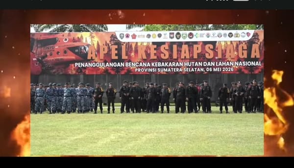 Sumsel, Wilayah Strategis Yang Perlu Menjadi Perhatian Khusus Dalam Pengendalian Karhutla