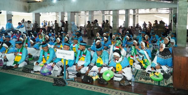 Wabup Nadirsyah Lepas 147 JCH Tubaba Menuju Tanah Suci
