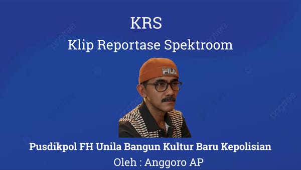 Pusdikpol FH Unila Bangun Kultur Baru Kepolisian