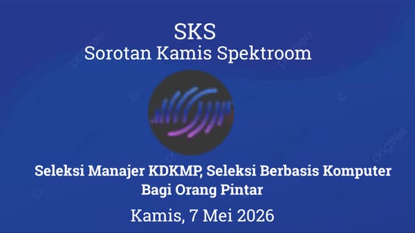 Seleksi Manajer KDKMP, Seleksi Berbasis Komputer Bagi Orang Pintar