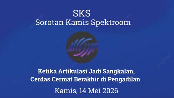 Ketika Artikulasi Jadi Sangkalan, Cerdas Cermat Berakhir di Pengadilan