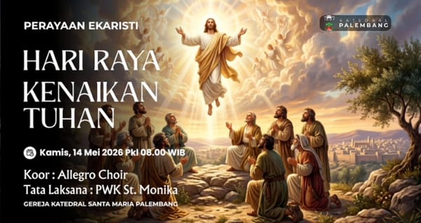 Bagi Umat Katolik, Kenaikan Yesus Kristus Miliki Makna Spiritual Yang Mendalam