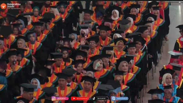 Universitas Jambi Mewisuda 1.057 Wisudawan Dari 7 Fakultas Program Doktor, Magister, Profesi,  Sarjana dan Diploma