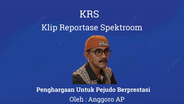 Penghargaan Untuk Pejudo Berprestasi