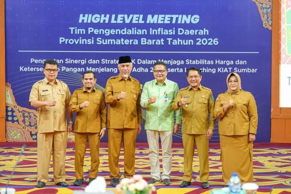Ekonomi Sumbar Tumbuh Positif, Gubernur Mahyeldi: Bukti Efektifnya Kerja Keras Bersama