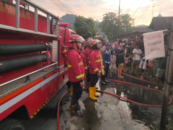 Damkar Padang Catat Lebih dari 100 Kasus Kebakaran Terjadi Selama Periode Januari-April 2026