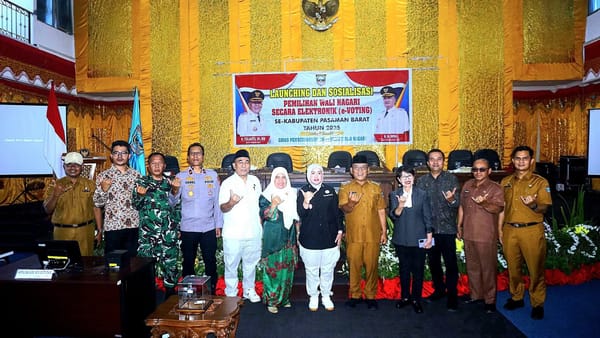 BRIN Apresiasi Langkah Pemkab Pasaman Barat Luncurkan e-Voting Pilwana 2026, Sistem Aman dan Transparan