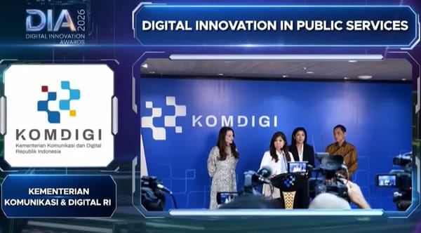 ‎Kebijakan Proteksi Anak di Ruang Digital, Hantarkan Menkomdigi Raih Penghargaan Public Services di Digital Innovation Awards 2026