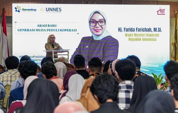 Wamenkop Ajak Mahasiswa UNNES Jadi Penggerak KDKMP
