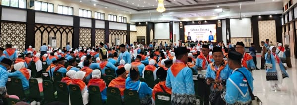 Sejak Tiba di Makassar, JCH Kloter 15 Dalam Kondisi Sehat dan Siap Menuju Madinah