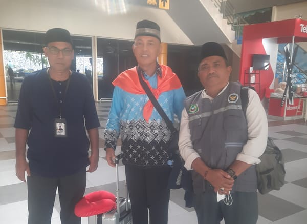 Satu JCH Kloter 15 Yang Dirawat di Rumah Sakit Dinyatakan Sehat Hari Ini Diterbangkan ke Embarkasi Makassar
